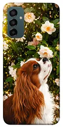 TPU чохол Demsky Flower spaniel для Samsung Galaxy M14 5G