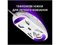 Миша Lorgar MSA10 White (LRG-MSA10-WH) - мініатюра 5