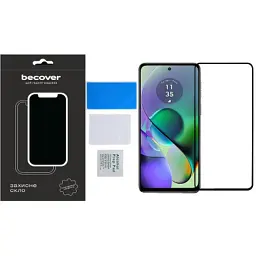 Скло захисне BeCover Motorola Moto G54 / G54 Power Black (710107) - мініатюра 3