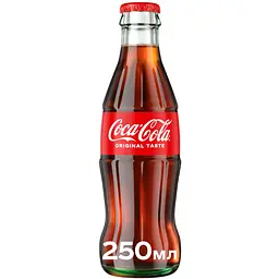 Напій Coca-Cola Original Taste сильногазований 0.25 л