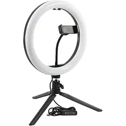 Кільцева LED лампа DK NNHQ-10 RGB 26см [122020] - мініатюра 4