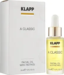 Олія для обличчя Klapp A Classic Facial Oil With Retinol, 30 мл - мініатюра 2