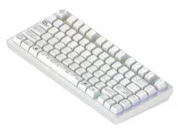 Клавіатура Dark Project ALU81 Terra Nova ENG/UA White (DPKB_NOVA_81_ANSI_WHITE_UA) - мініатюра 5