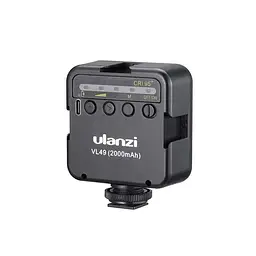 Накамерне світло Ulanzi VL49 Black [75108] - мініатюра 2