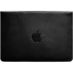 Шкіряний чохол-конверт BlankNote на магнітах для MacBook Air / Pro 13 '' Чорний