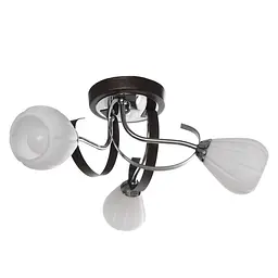Люстра стельова Brille класична E14 40W CH (LK-274C/3)
