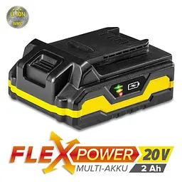 Акумулятор для інструментів Trotec 20V 2 Ah Flexpower (6200000303) - мініатюра 2