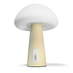 LED лампа Videx VL-TF25BG настiльна з акумулятором 4 Вт 3000-6500 K та RGB бежева (VL-TF25BG) - мініатюра 2