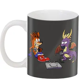 Кухоль GeekLand Креш Бандикут Crash Bandicoot KB124 330 мл білий - мініатюра 2
