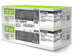 Картридж Samsung MLT-D111S, Black, SL-M2020/M2070, 2 x 1000 стор, ColorWay, Dual Pack (CW-S2020FM)