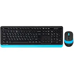 Комплект (клавіатура + миша) A4Tech FG1010 Black/Blue USB