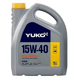 Автомобільна моторна олива YUKO DYNAMIC 15W-40 4л - мініатюра 2