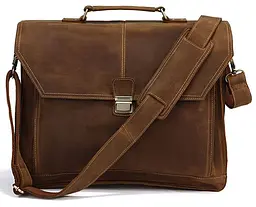 Чоловічий шкіряний портфель Vintage 42х34,2х12,7 см sum0012731 - мініатюра 2