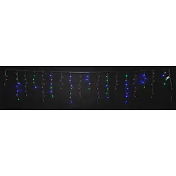 Гірлянда Delux ICICLE С 100LED 3.2х0.7 м Білий/Прозорий IP20 (90015252) - мініатюра 3