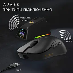 Миша Ajazz AJ159 APEX Black (AJM159-A-B) - мініатюра 9