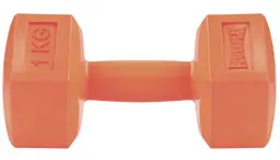 Гантель композитна PowerPlay 4124 Hercules 1 кг Помаранчева 1 шт (PP_4124_1kg)