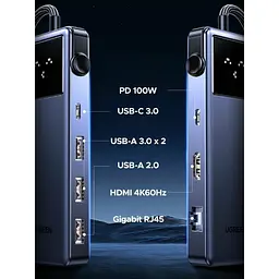 USB-хаб Ugreen Uno 7in1 CM888 (45155) [146256] - мініатюра 7