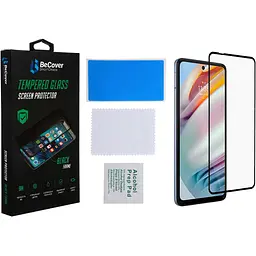 Захисне скло BeCover для Motorola Moto G60 / G60s Black (706899) - мініатюра 2