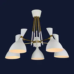 Люстри лофт Levistella 756LPR1024-5 WH