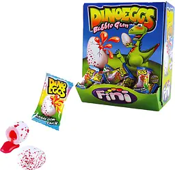 Жуйка Fini Dino Eggs Bubble Gum 1шт - мініатюра 4