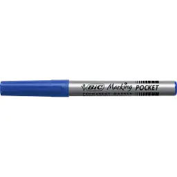 Маркер Bic перманентний Fine, синій (bc8209012)