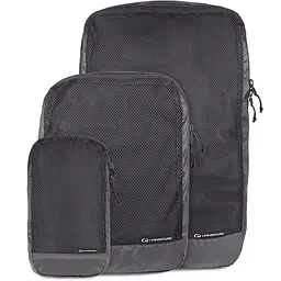 Комплект чохлів Lifeventure Ultralight Packing Cubes Темно-сірий
