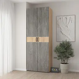 Шафа для одягу з однією штангою С-8.4 Дуб крафт/Юпітер Idea