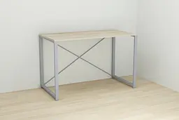 Письмовий стіл Ferrum-decor Серії Конект 75x120x60 сірий ДСП Дуб Сонома 16мм (FRD-104216) - мініатюра 4