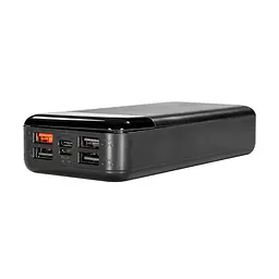 Повербанк 20000mAh Power Bank Kraft KPB-2120FCL Black 22.5W QC3.0 LED-ліхтар (43-00089) - мініатюра 5