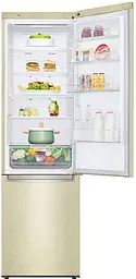 Холодильник LG GA-B509SEKM 203х68х60см 2 дв холодильне відділення 277 л морозильне відділення 107 л A++ NF Інв Диспл. зовнішні Бежевий (GA-B509SEKM) - мініатюра 7