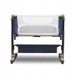 Дитяче ліжечко 3 в 1 Lionelo Timon BLUE NAVY + матрац - мініатюра 5