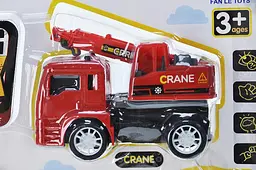 Набір іграшкових машинок будівельних інерційних Engineering Truck FL499 на блістері р.34х28х4, 5см - мініатюра 3