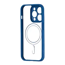 Чохол Color Edge with MagSafe (Protected Camera) iPhone 15 Pro Navy Blue - мініатюра 3