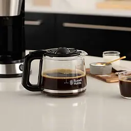 Кавоварка Russell Hobbs Heaton 1.25 л чорно-срібляста (27400-56) - мініатюра 8