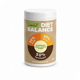 Функціональний коктейль Diet Balance, 500 грам - Ірландський крем Fitly vit0004418