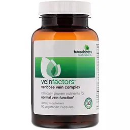 Комплекс від варикозу FutureBiotics VeinFactors 90 гелевих капсул