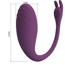 Вібратор для пар PRETTY LOVE Catalina, 12 vibration functions Long-distance Control PRETTY LOVE BI-014935HP-1 102081 - мініатюра 6