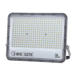 Прожектор світлодіодний Horoz Electric Margay-200 200W 3CCT 3000K-4500K-6000K сірий