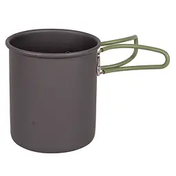 Набір посуду Bo-Camp Explorer 2 Pieces Hard Anodized Anthracite/Green (2200240), Сірий - мініатюра 8