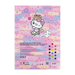 Кольоровий папір Kite А4 двосторонній Hello Kitty 15арк/15 кол (HK24-250) - мініатюра 4