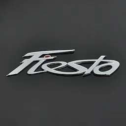 Емблема напис Fiesta скотч 145 x 30 мм