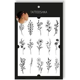 Тату набір Tattooshka 15 гілочок LB-121 (5805800013084) shop (5805800013084) - мініатюра 4