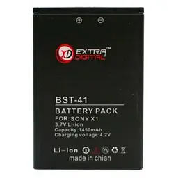 Акумуляторна батарея Extradigital Sony Ericsson BST-41 (1450 mAh) (BMS6355) - мініатюра 1