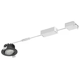 Світильник Philips RS071B 5S/827_30_40 60D PSR PI6 IP65 BK (929003322802) - мініатюра 2