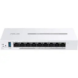 ASUS Маршрутизатор ExpertWiFi EBG19P 8xGE LAN (8xPoE), 1xGE WAN, 1xUSB 3.2, 123W, BT