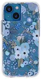 Протиударний чохол Case-Mate Rifle Paper Co RP046732 для iPhone 13 (6.1") Garden Party Blue