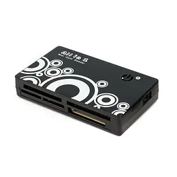 Кардридер USB Atcom TD2027, чорний, USB 2.0 - microSD/SD/MS/M2 (10727)