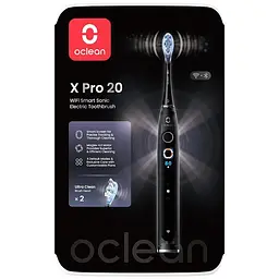 Електрична зубна щітка Oclean X Pro 20 Electric Toothbrush Black - мініатюра 5