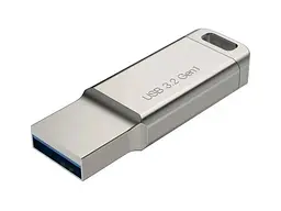 Флешка Acer 64 GB UF200 Metal Silver (BL.9BWWA.504) - мініатюра 4