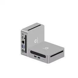 Міні-Пк GenMachine Ren 5000 / Ryzen 5 5600H / RAM 16GB / SSD 256GB / LAN / Wi-Fi / Bluetooth / Windows 11 Pro / Cірий - мініатюра 7